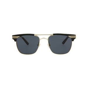 Gucci Square-Frame Metal Sunglasses Two Tone Mens